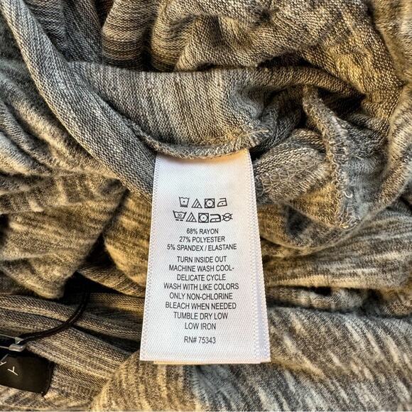 Womens NWT Open Front Faux Wrap Top Size M Career Casual Brunch Versatile Comfy - Picture 6 of 6